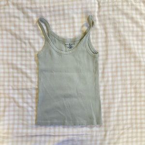 Brandy Melville Beyonca Mint Green Long Tank